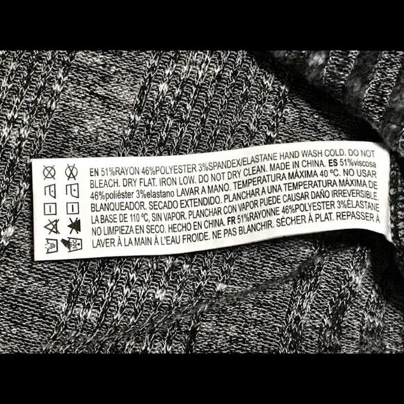 Forever 21 Black & Gray Textured Sweater - Picture 9 of 9